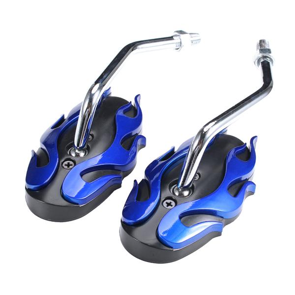 Gương chiếu hậu 8mm 10mm dành cho xe Harley Honda Suzuki