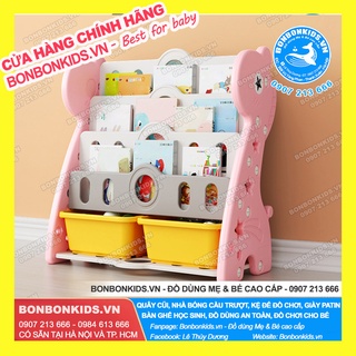 Kệ sách Newber cao cấp cho bé, Giá sách nhựa cho bé