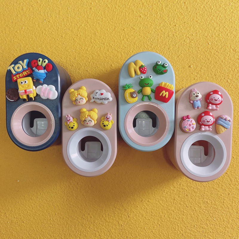 Dụng Cụ Lấy Kem Đánh Răng Tự Động Hình Hoạt Hình