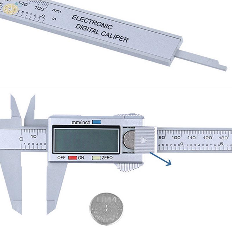 Thước Cặp Điện Tử 0~150mm/ 0~6 Inches On/ Off 1m/ S 0.1mm/ 0.01inch