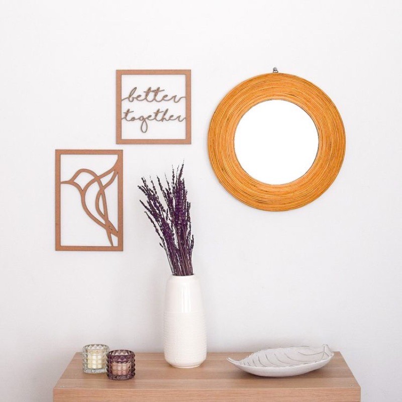Tranh chữ gỗ - Trang trí nhà cửa, decor phòng dán tường