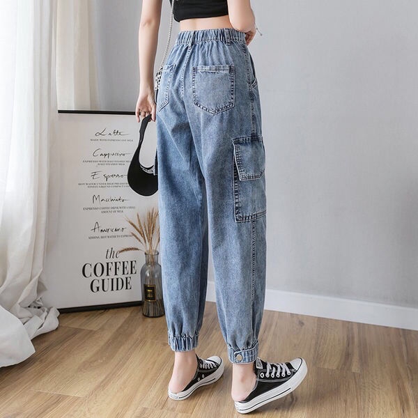 Quần baggy bò rách gấu | BigBuy360 - bigbuy360.vn