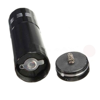 ★Ready Mini Aluminum Multifunction UV Ultra Violet 9 LED Flashlight Torch Light Lamp