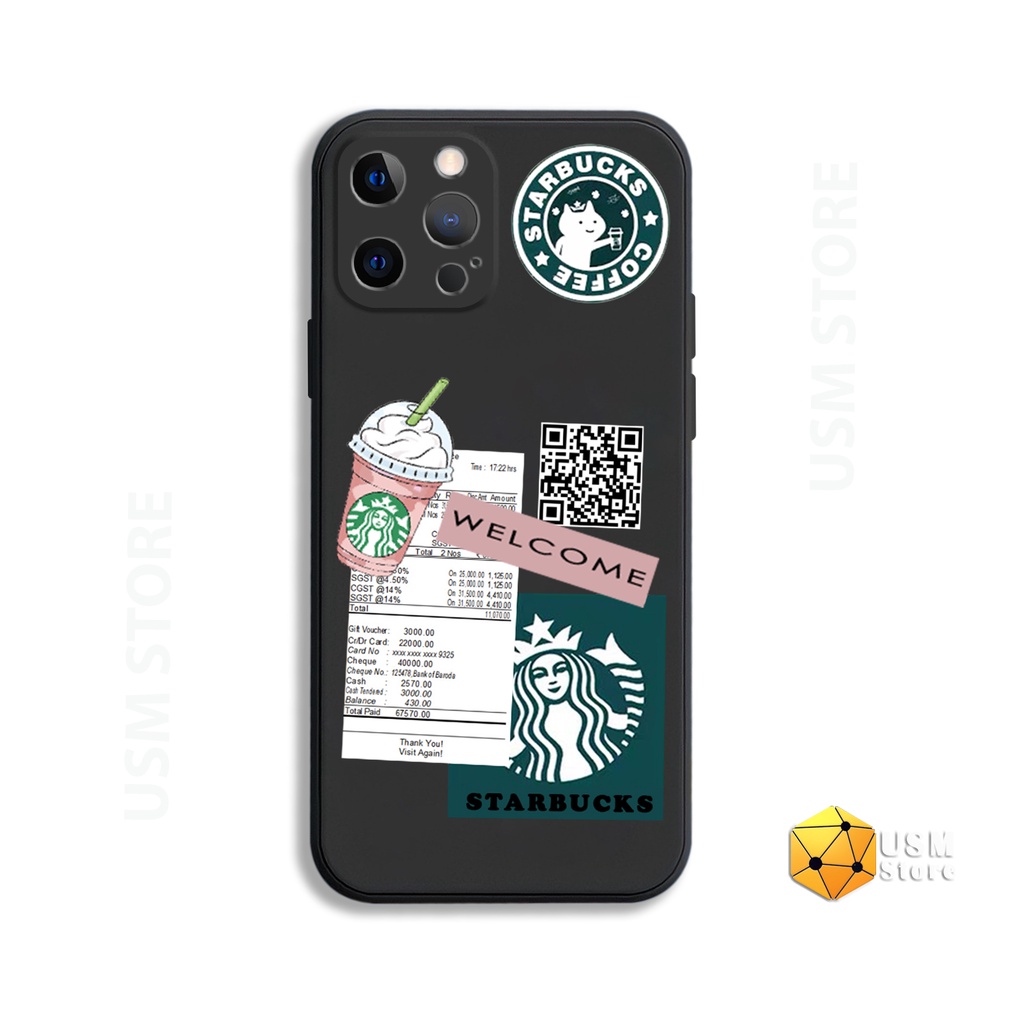 Ốp lưng iphone 6/6s/6plus/7/7plus/8/8plus/X/XS/XSmax/XR/11/11Pro/11Promax/12/12Pro/12Promax/12Mini/13/13Promax Starbucks