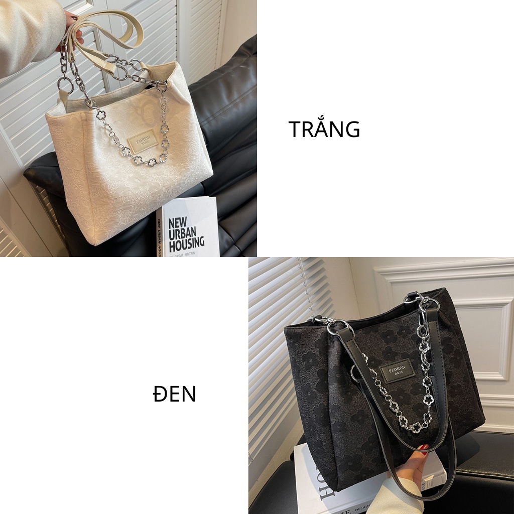 Túi xách nữ công sở đeo chéo đẹp để vừa A4 tote da pu đi học đi chơi thời trang cao cấp giá rẻ TX0015 Wow Store