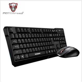 Combo chuột bàn phím game Không Dây Motospeed G7000 (Đen)