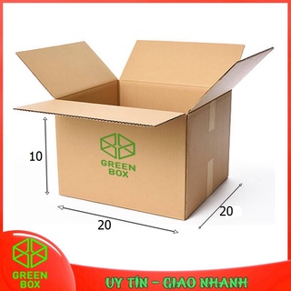 Gb1 - 1 thùng hộp carton size 20x20x10cm