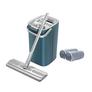 Cây Lau Nhà Tự Vắt Thông Minh Mop R4 Chổi Lau Nhà Tự Vắt Thông Minh Bộ Lau Nhà 360 Độ Cao Cấp Tiện Lợi