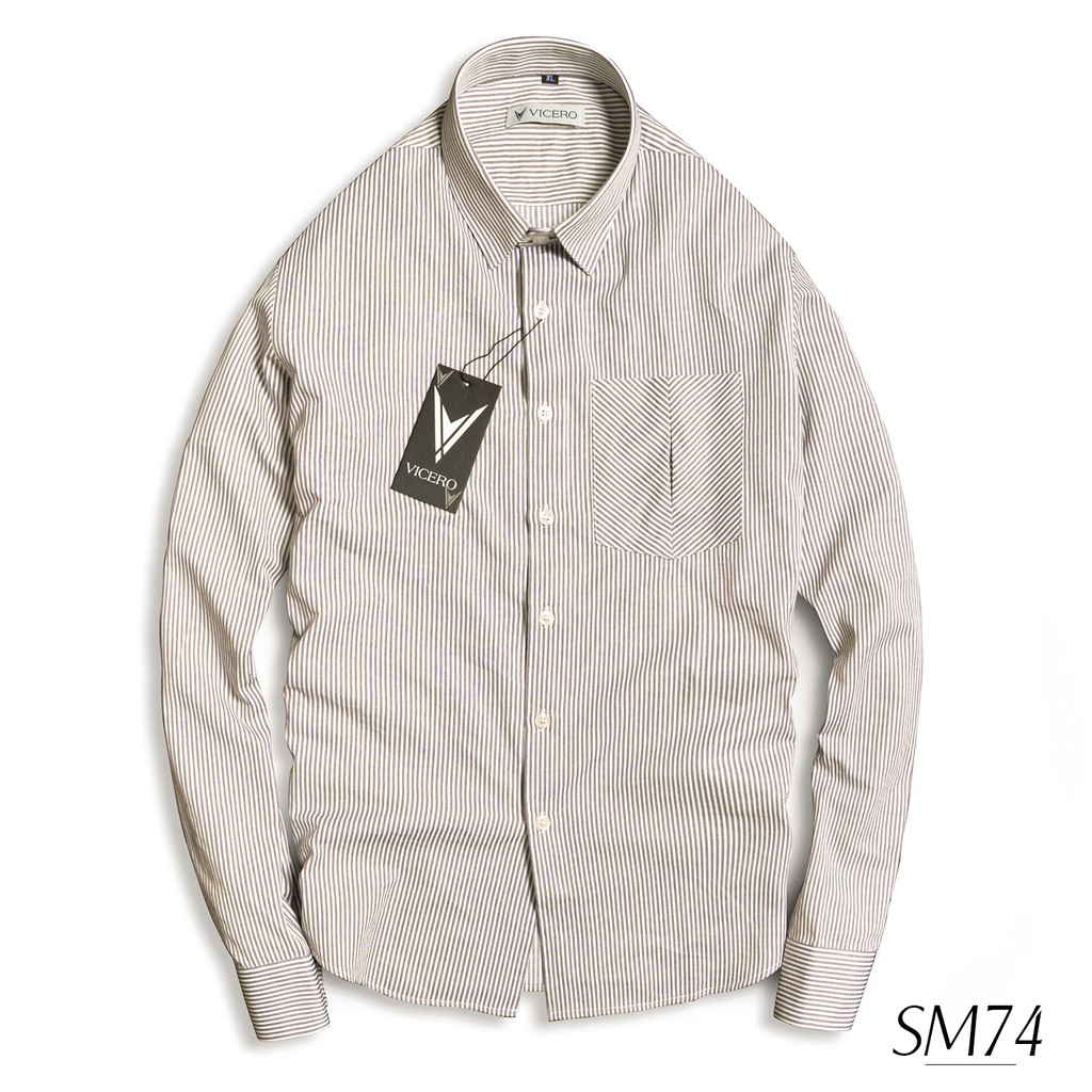 [Mã FAMALLT5 giảm 15% đơn 150K] Áo Sơ Mi Nam Phong cách Trẻ Trung Hiện Đại Thời Trang VICERO | BigBuy360 - bigbuy360.vn