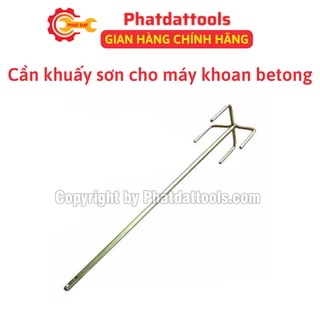 Cần khuấy sơn bả cho máy khoan betong đầu gài SDS-Plus-Mũi khuấy sơn lắp cho máy khoan betong