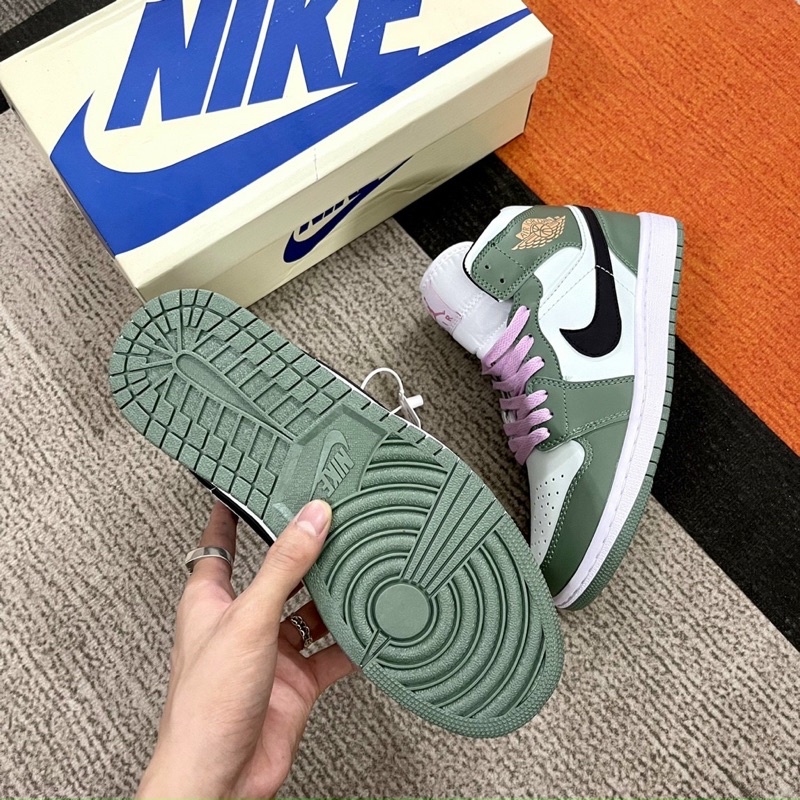 GIÀY JD1 MID GREEN LAI AU