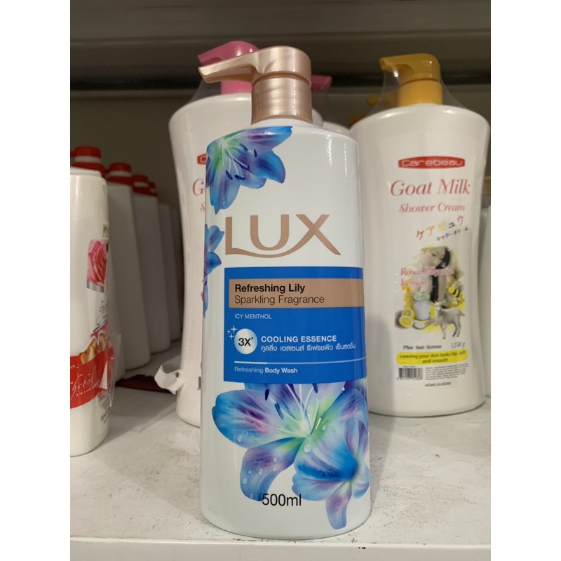 Sữa tắm Lux Thái Lan chai 500ml ( mầu xanh)