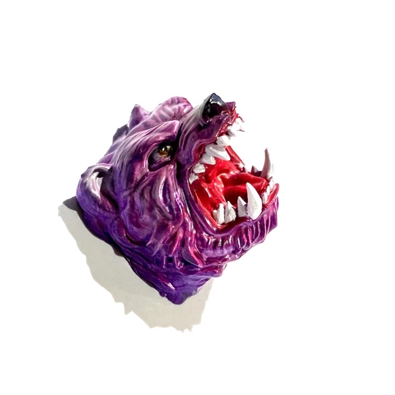 Nút bàn phim cơ Ma Sói.Keycap resin Wolf Man.Keycap Artisan