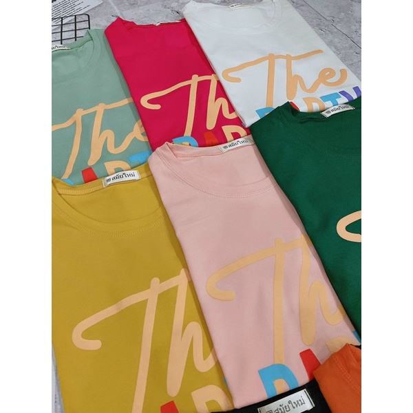 Áo THUN THÁI in CHỮ NỔI form rộng nhiều màu