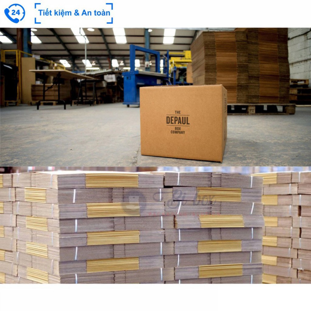 sỉ: combo 10 Hộp Carton 30x20x10 - Thùng Giấy Carton Đóng Gói SP