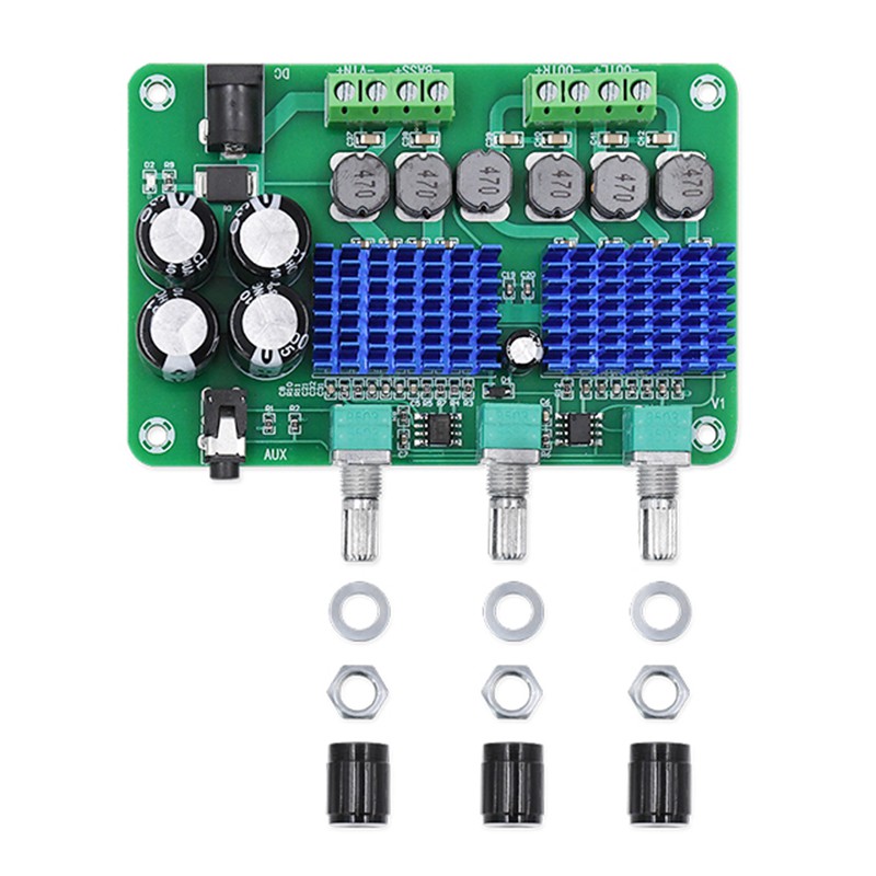 Bảng Mạch Khuếch Đại Âm Thanh Kỹ Thuật Số tpa3116d2 2.1 xh-M311 50wx50w + 100w