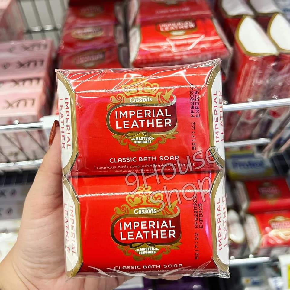 01 Cục Xà Bông Imperial Leather Soap Thái Lan 100gram