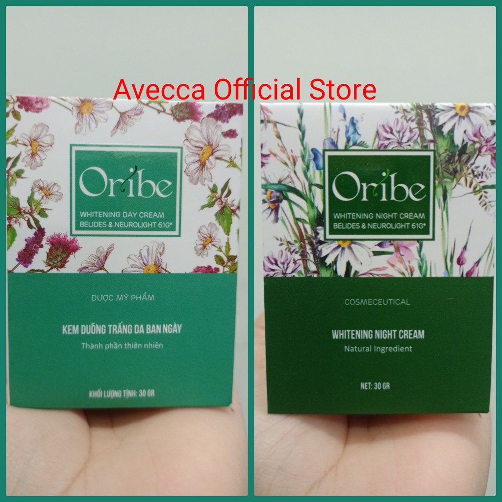 Kem Dưỡng Trắng Da Ngày - Đêm Oribe Whitening Day Cream Belides & Neurolight 30g