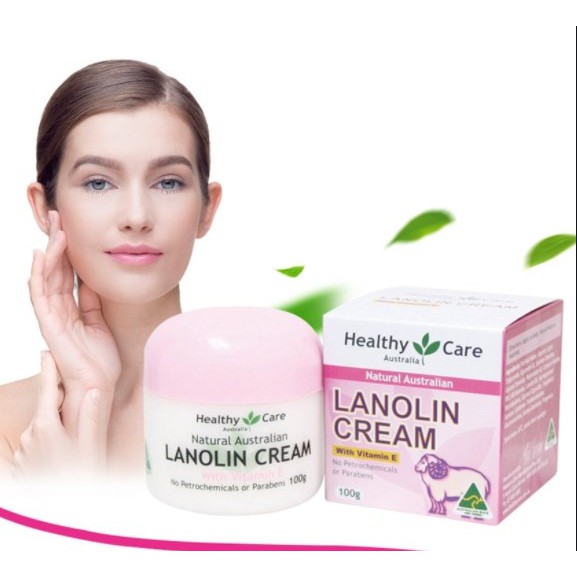 Kem nhau thai cừu Healthy Care Natural Lanolin – Vitamin E Cream 100g | BigBuy360 - bigbuy360.vn