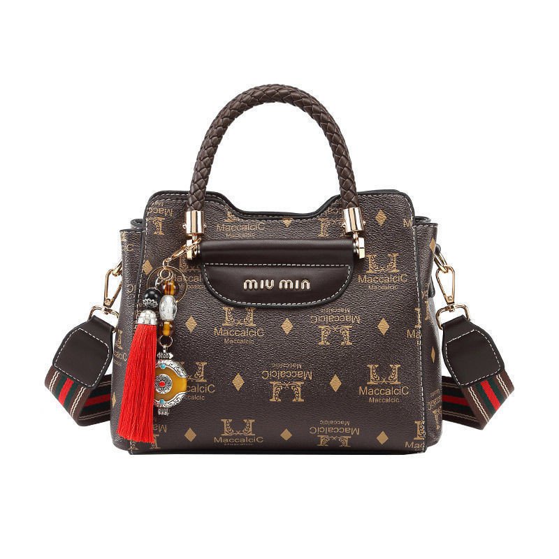 Hàng Có Sẵn Túi Xách Da Bò Thật Cao Cấp Thời Trang Mới 2022 Hai Dây Đeo Vai Dễ Phối Đồ In Cảm Giác Nhanh Chóng Cho Nữ