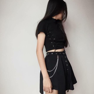 Thắt lưng khoen kèm chain
