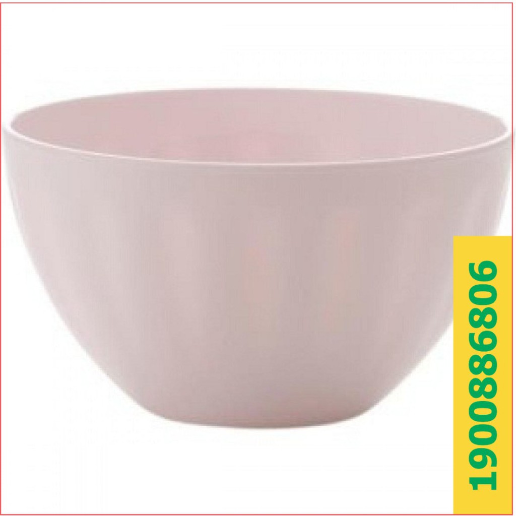 Bát ăn (vừa cở) màu hồng nhựa cao cấp Yamada - Konni39 Sơn Hòa - 1900886806