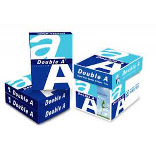 Giấy in A4 Double a, Plus, Hồng hà cao cấp