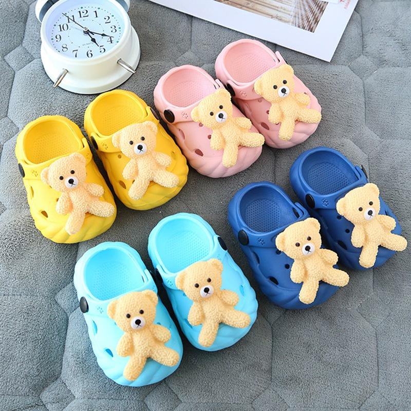 Dép đi trong nhà chống trượt chống sốc thiết kế dễ thương dành cho trẻ nhỏ