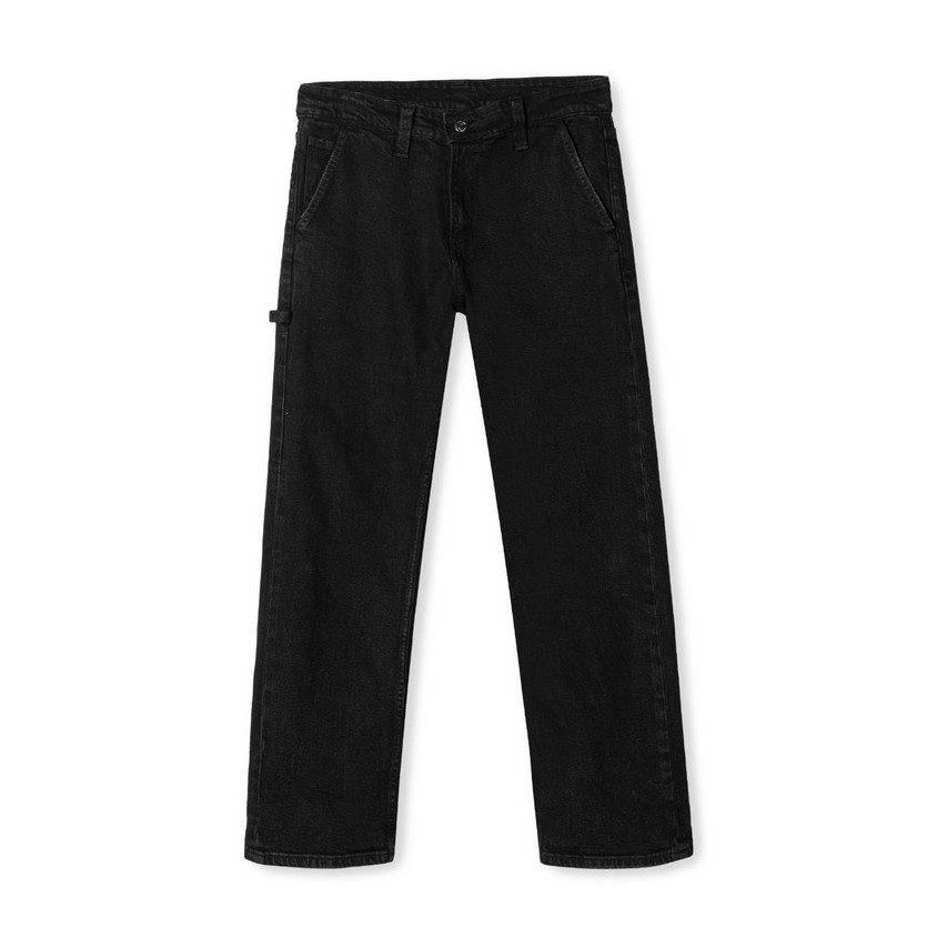 OWL BRAND® Quần Jean Dài Relax Đen- OWL040521