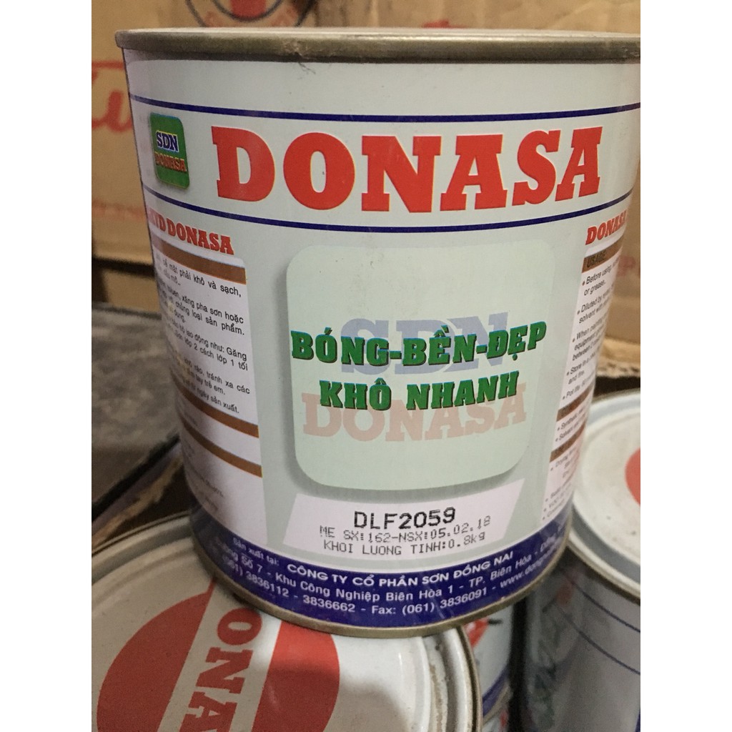 Sơn Dầu Donasa màu Nâu 2059 0,8kg