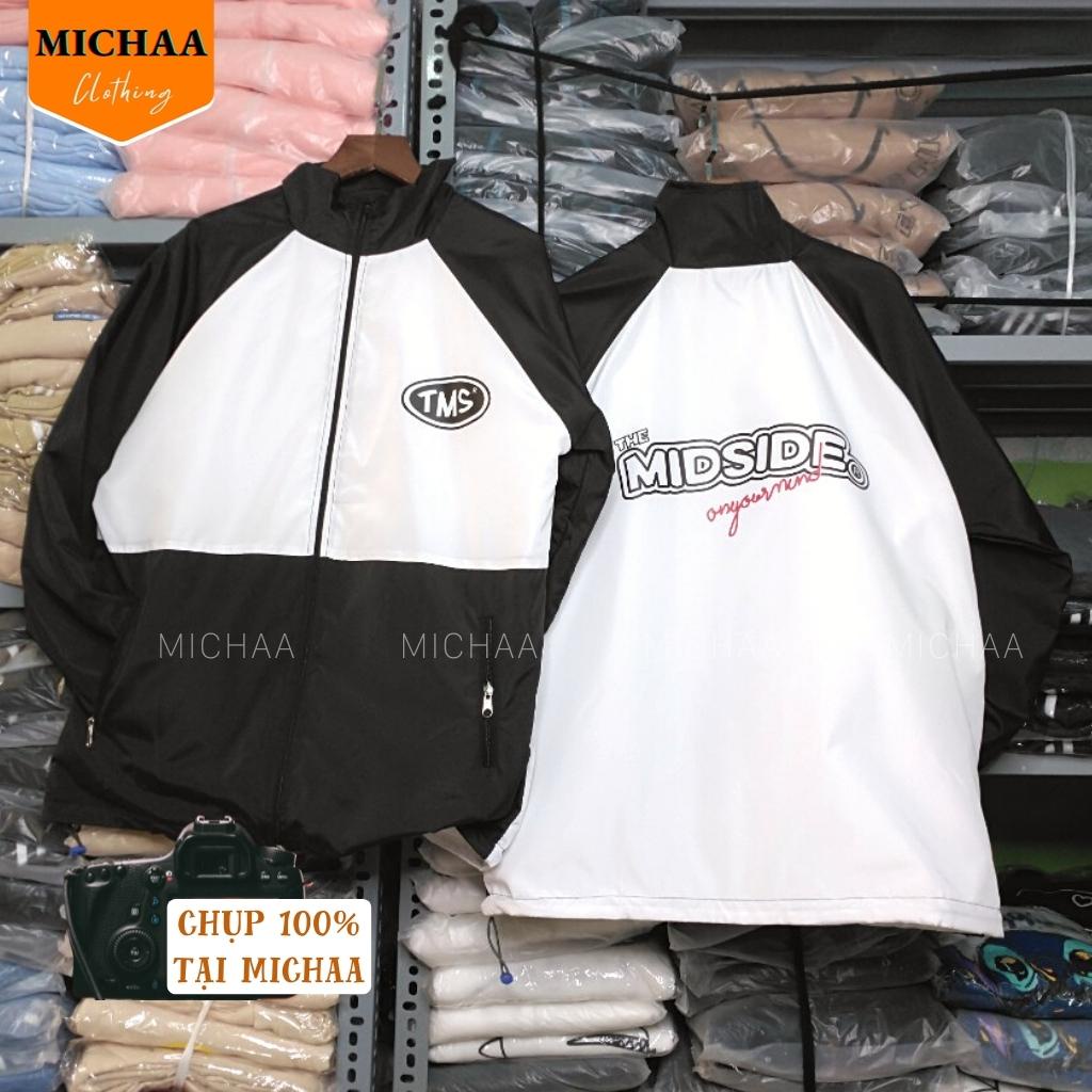 Áo Khoác Bomber Dù TMS Nam Nữ Ulzzang Unisex Kiểu Form Rộng 2 Lớp Jacket - MICHAA