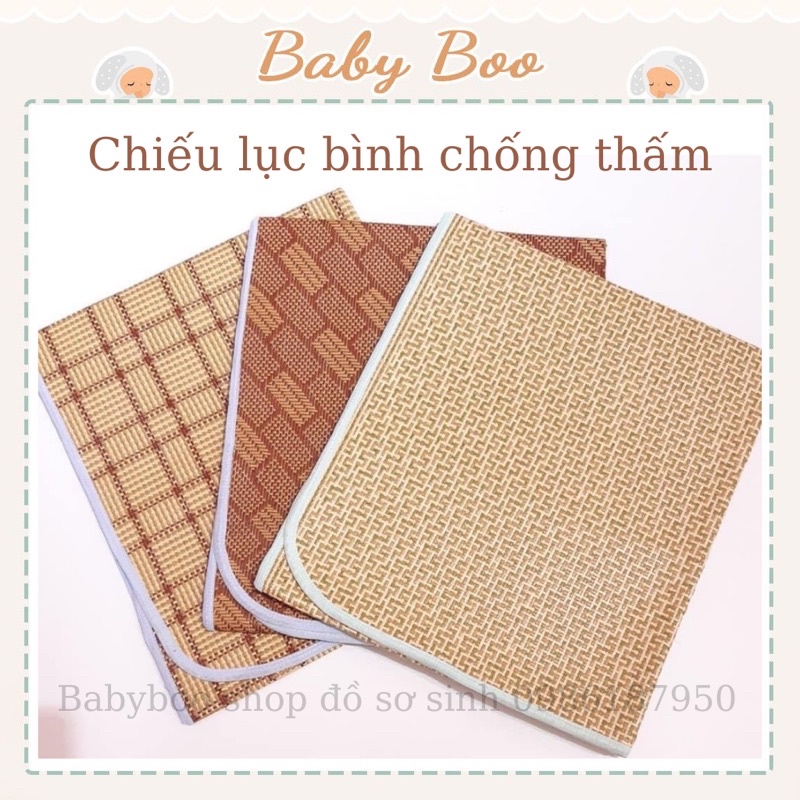 Chiếu lục bình chống thấm cho bé [ babyboo]