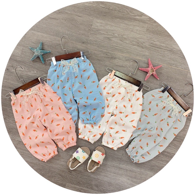 Quần dáng alibaba siêu xinh cho bé gái