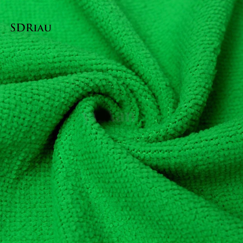 Bộ 10 khăn lau xe hơi / nhà chất liệu microfiber mềm mại thấm hút tốt