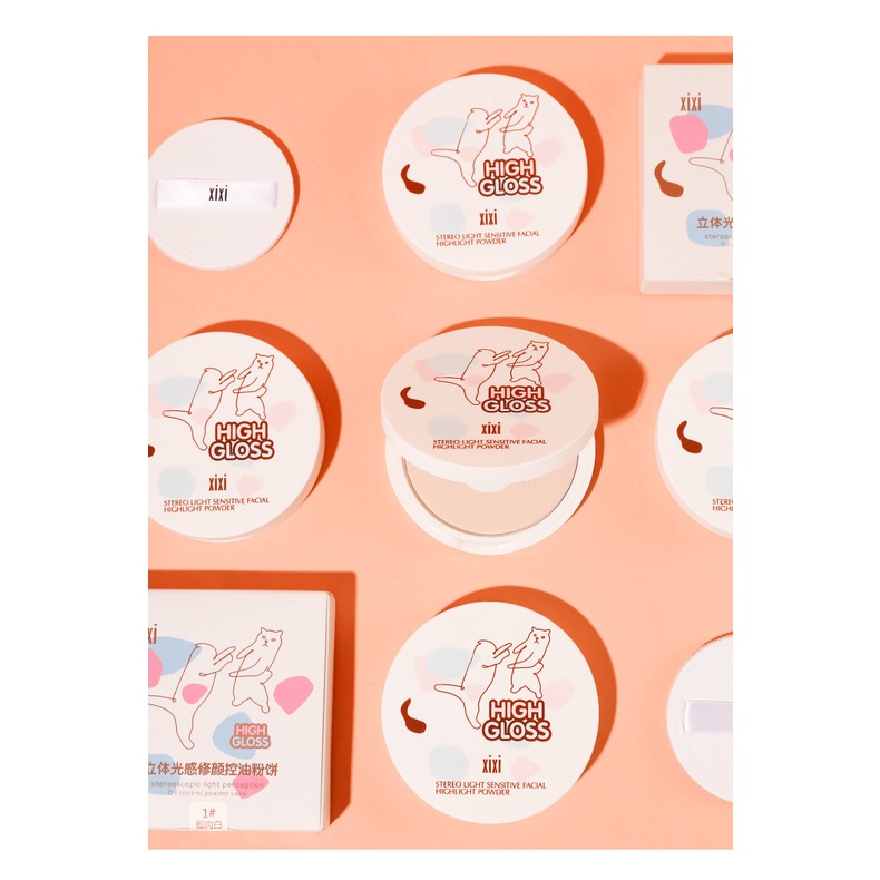 Phấn nén che khuyết điểm XIXI 2 màu tự nhiên