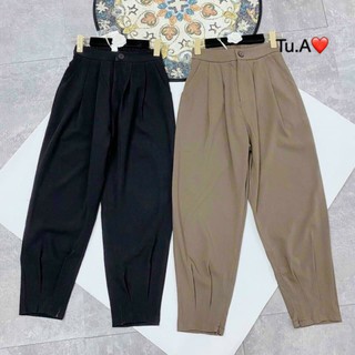 Quần baggy khoá gấu