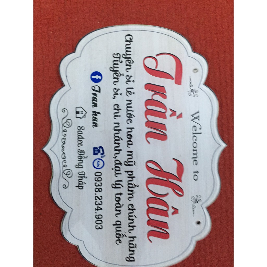 Bảng hiệu thiết kế theo yêu cầu - Free thiết kế