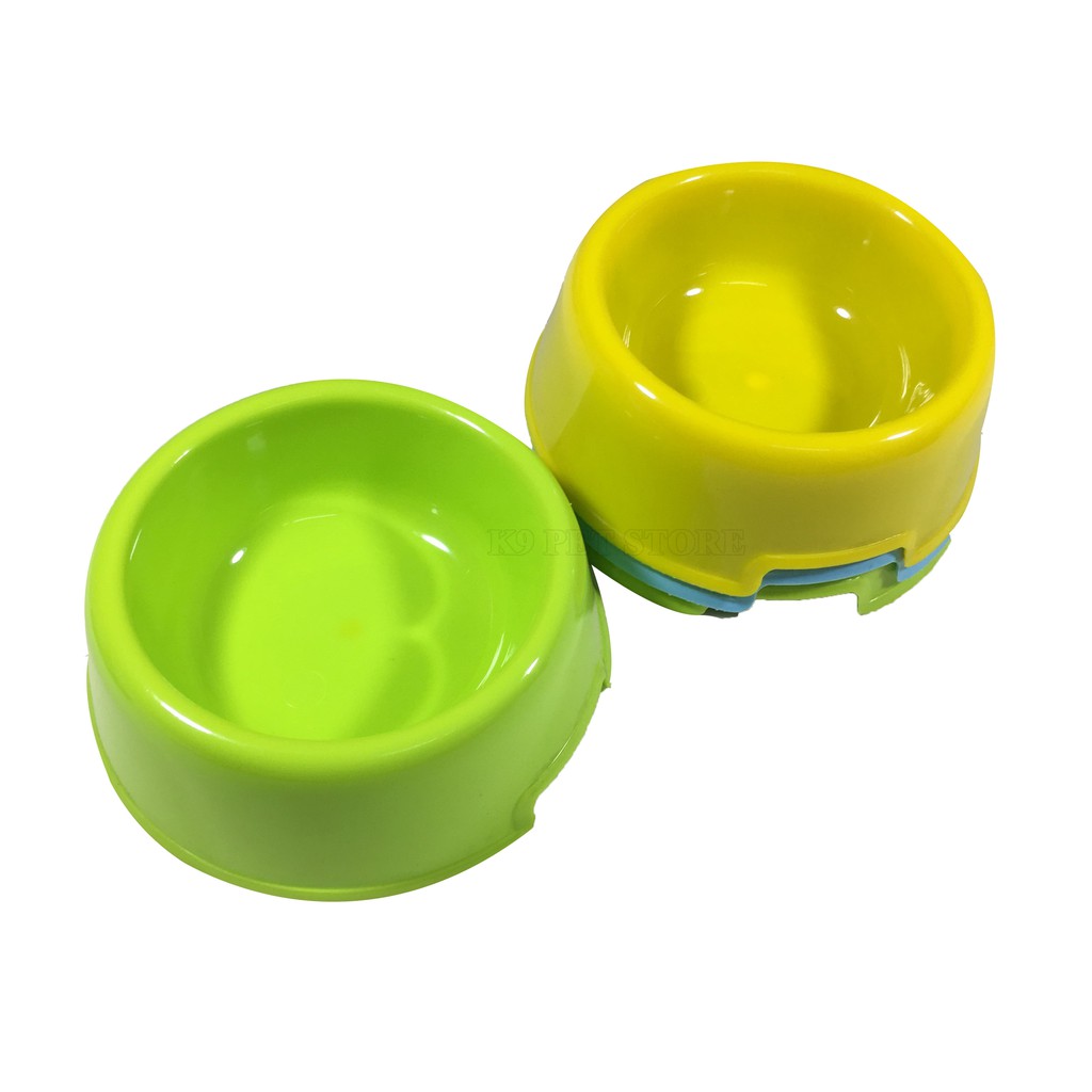 [HỎA TỐC HCM] BÁT ĂN ĐƠN CHO CHÓ MÈO - CHẤT LIỆU NHỰA TIỆN DỤNG DỄ LAU CHÙI - 3 SIZE - MÀU NGẪU NHIÊN
