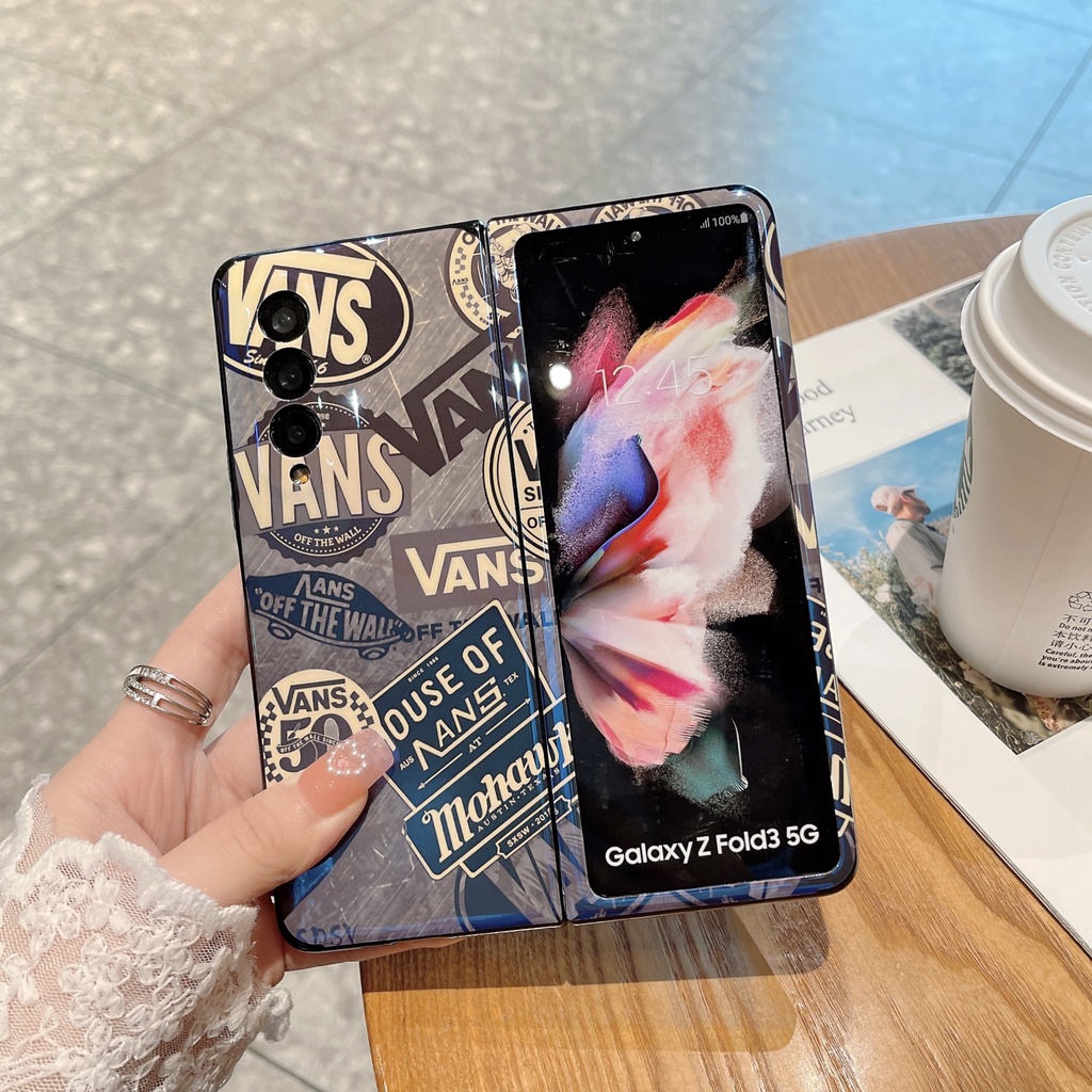 Ốp Điện Thoại Mềm Mỏng Họa Tiết Graffiti Nhiều Màu Sắc Blu-ray Cho Samsung Galaxy Z FOLD 4 3 Z FLIP 4 3