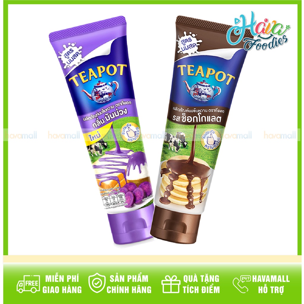 Sữa Đặc Dạng Tuýp Thái Lan TEAPOT 150gr