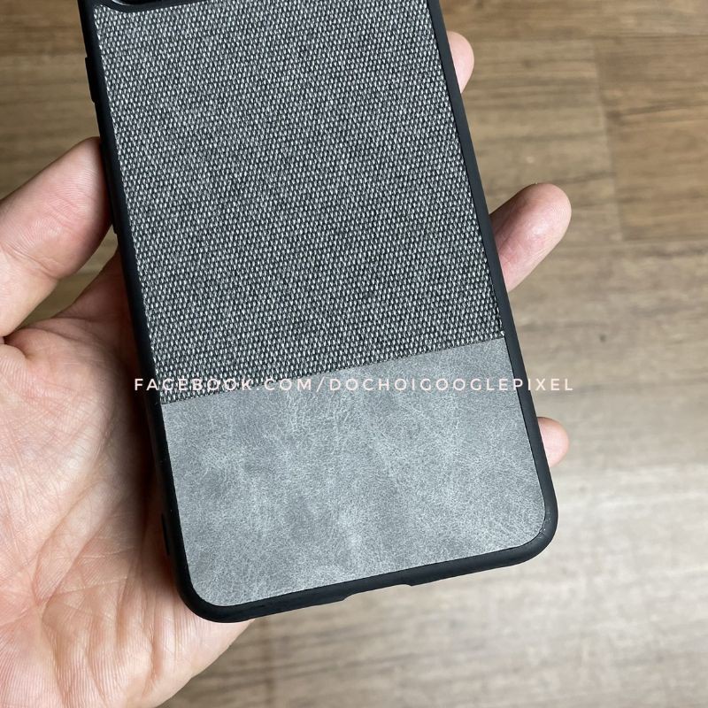 Ốp lưng viền TPU lưng vải fabric, da cho Google Pixel 4 XL / Pixel 4 / Pixel 4a / Pixel 3a XL / Pixel 3a