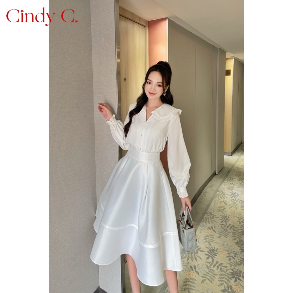 HOT HOT XẢ HÀNG! Chân váy dài Alvina CINDY C chất liệu Linen thiết kế sang trọng nữ tính 974/971