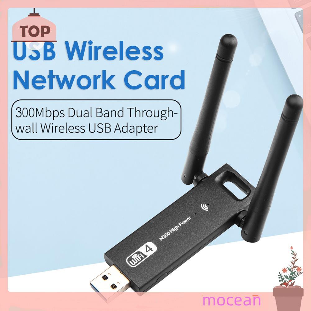 Usb 3.0 Wifi Không Dây 300mbps Mocean Cho Laptop / Pc | BigBuy360 - bigbuy360.vn