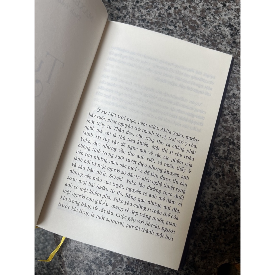 Sách [bìa cứng] TUYẾT – Maxence Fermine – Đinh Trần Phương dịch –THƯ books - Bình Book