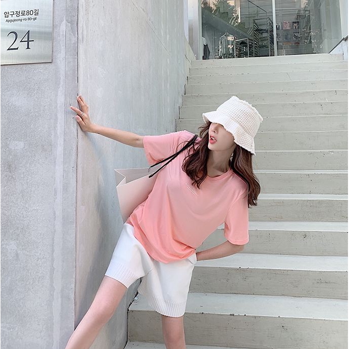 Quần đùi lưng cao phong cách Harajuku cá tính dành cho nữ