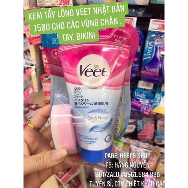 Kem tẩy lông Veet