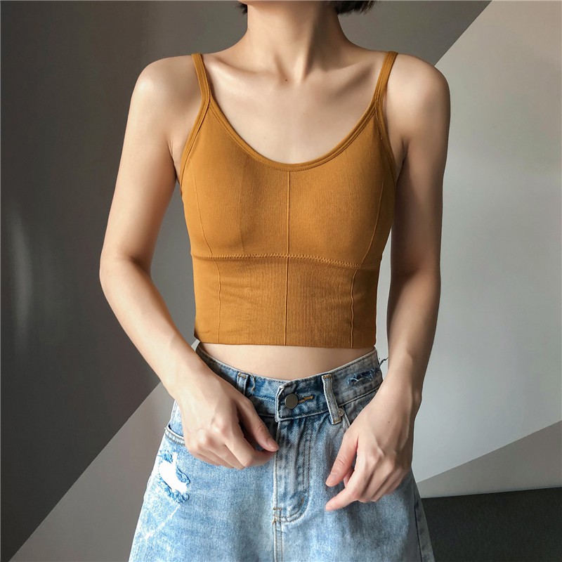 Áo lửng Xiaozhainv kiểu dáng hở lưng quyến rũ thời trang dành cho nữ