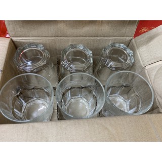 Bộ 6 cốc thủy tinh lùn thái lan UG-389 (306ml)