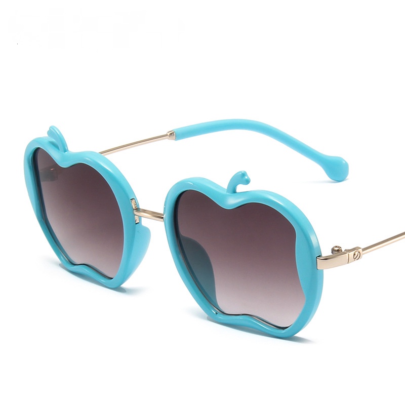 Fashion Cartoon Sunglasses for Kid Apple Shape Cute