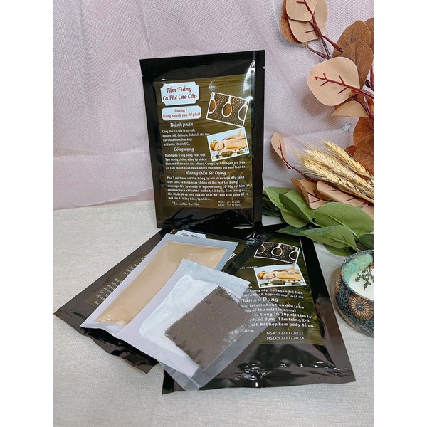 Sét tắm trắng cà phê cao cấp giúp dưỡng trắng da , sáng mịn da , cung cấp độ ẩm cho da